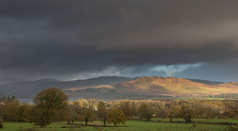 Conic Hill by Loch Lomond in the distance