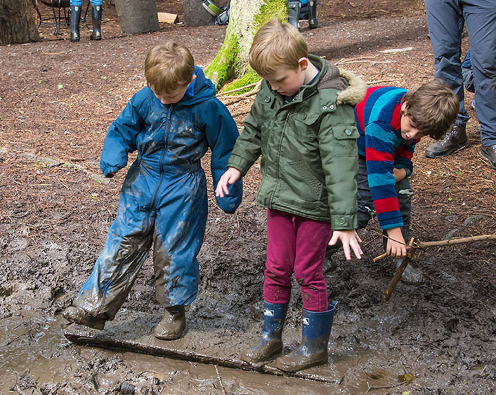 A question of balance - outdoor learning is the best